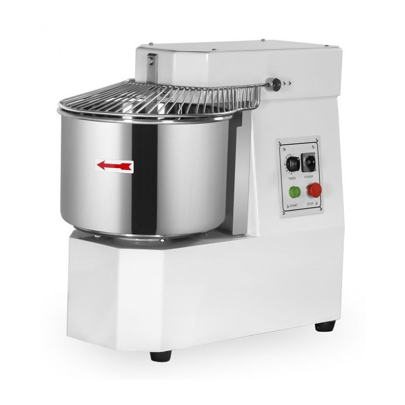 Pétrin Spirale Professionnel En Acier Inox - Capacité 8.5 Kg De Farine, 1500W - 7