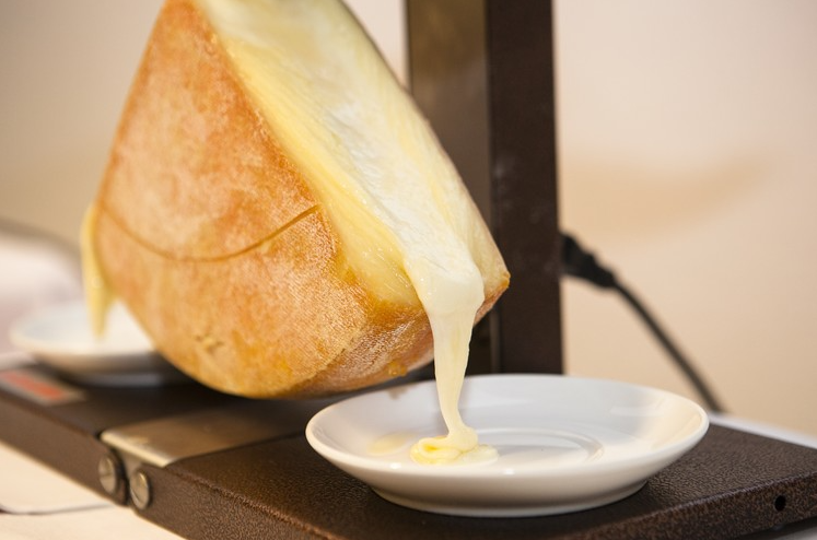 Raclette apparaat voor kaas