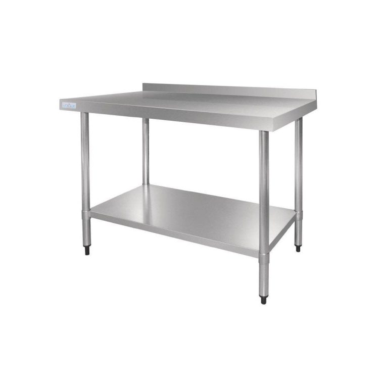 table en acier inoxydable