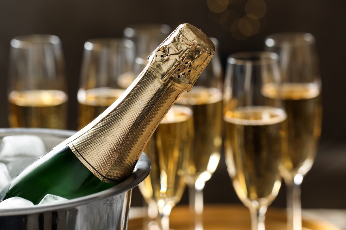Bouteille de champagne
