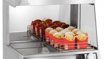 Chauffe-frites professionnel