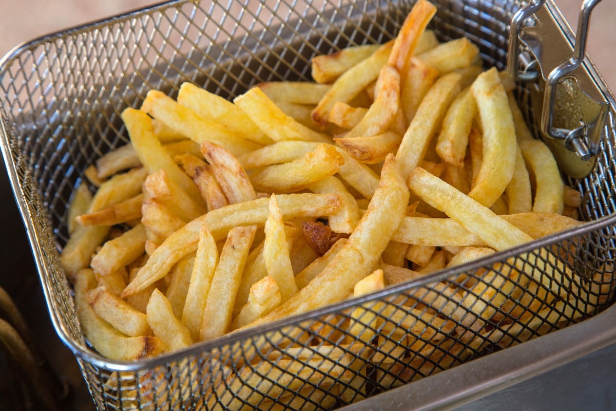 Friteuse à gaz