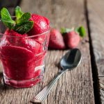 Faire un sorbet avec un broyeur à glace