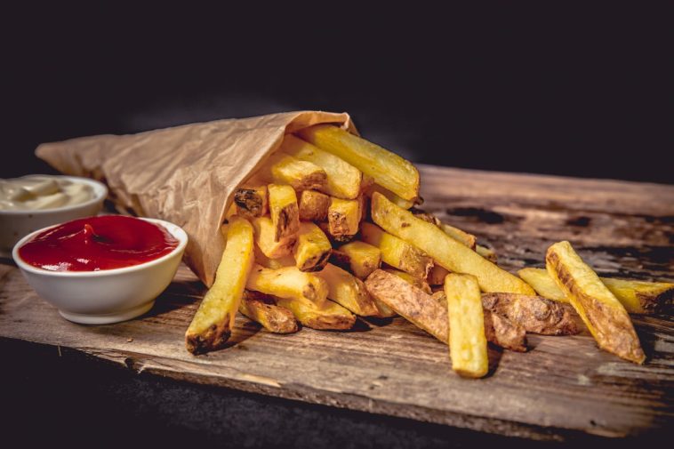 Garder frites au chaud