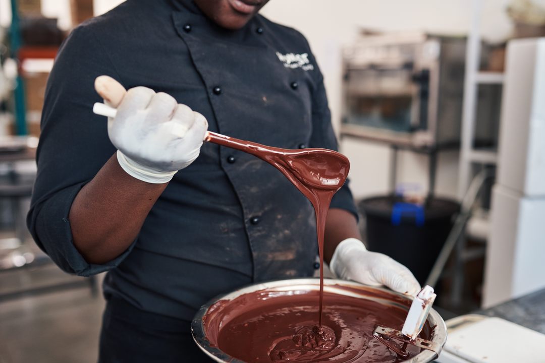 bain marie de chocolat