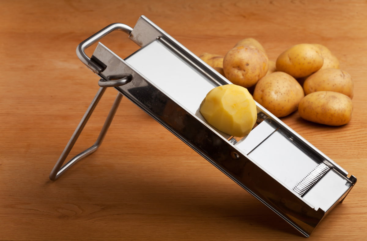mandoline en inox