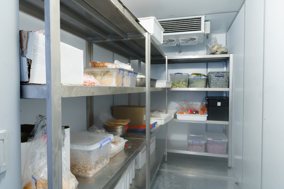 étagère en inox