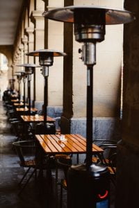 chauffer terrasse