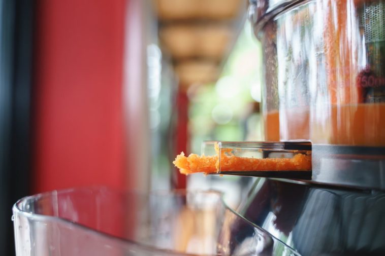 déchets de l'extracteur de jus