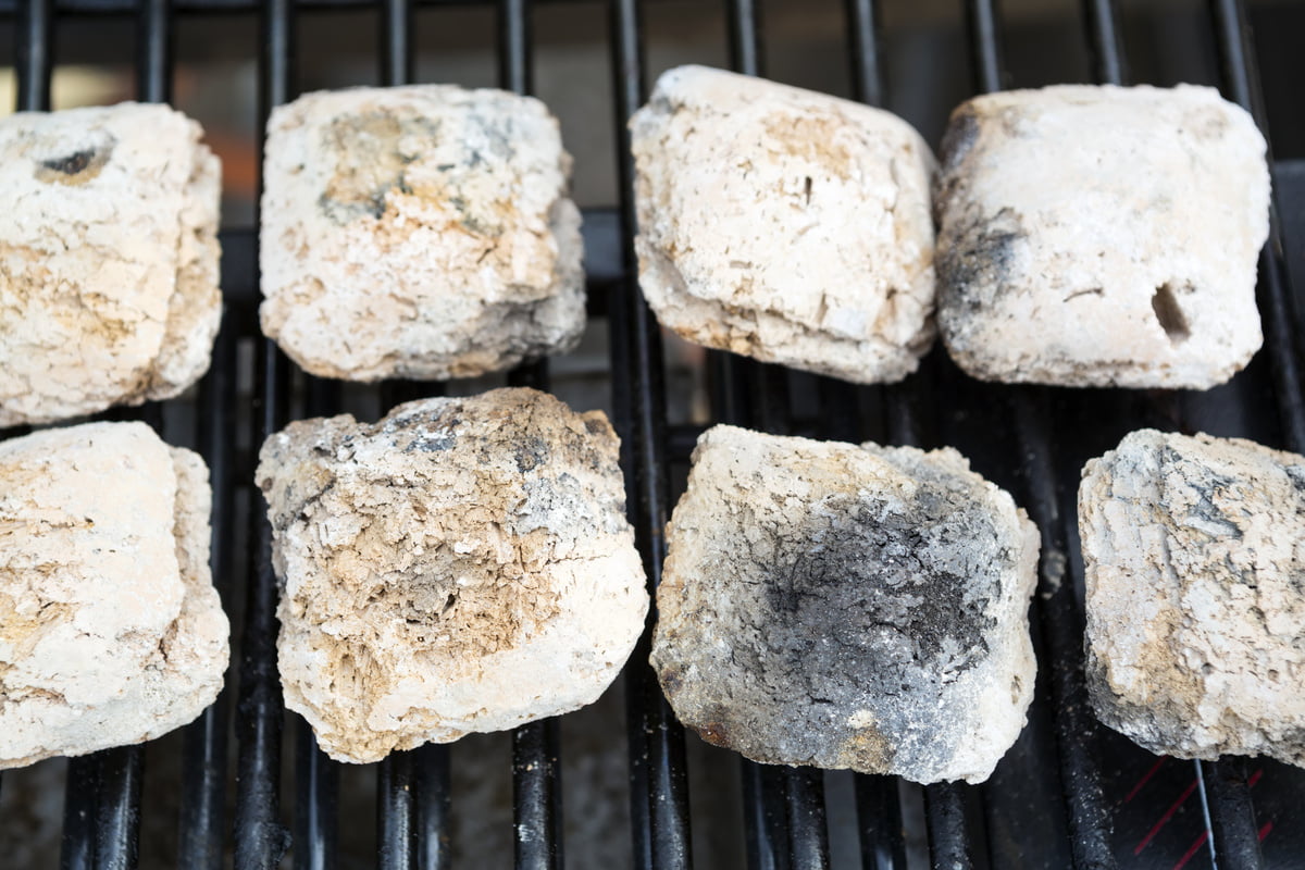grill à pierre de lave