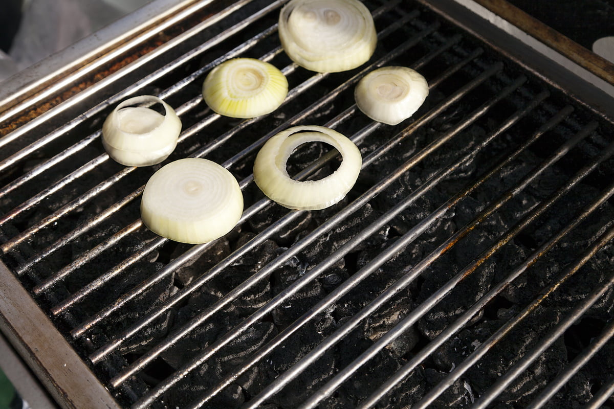lava stone barbecue