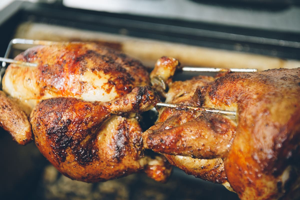 poulet au rotissoire