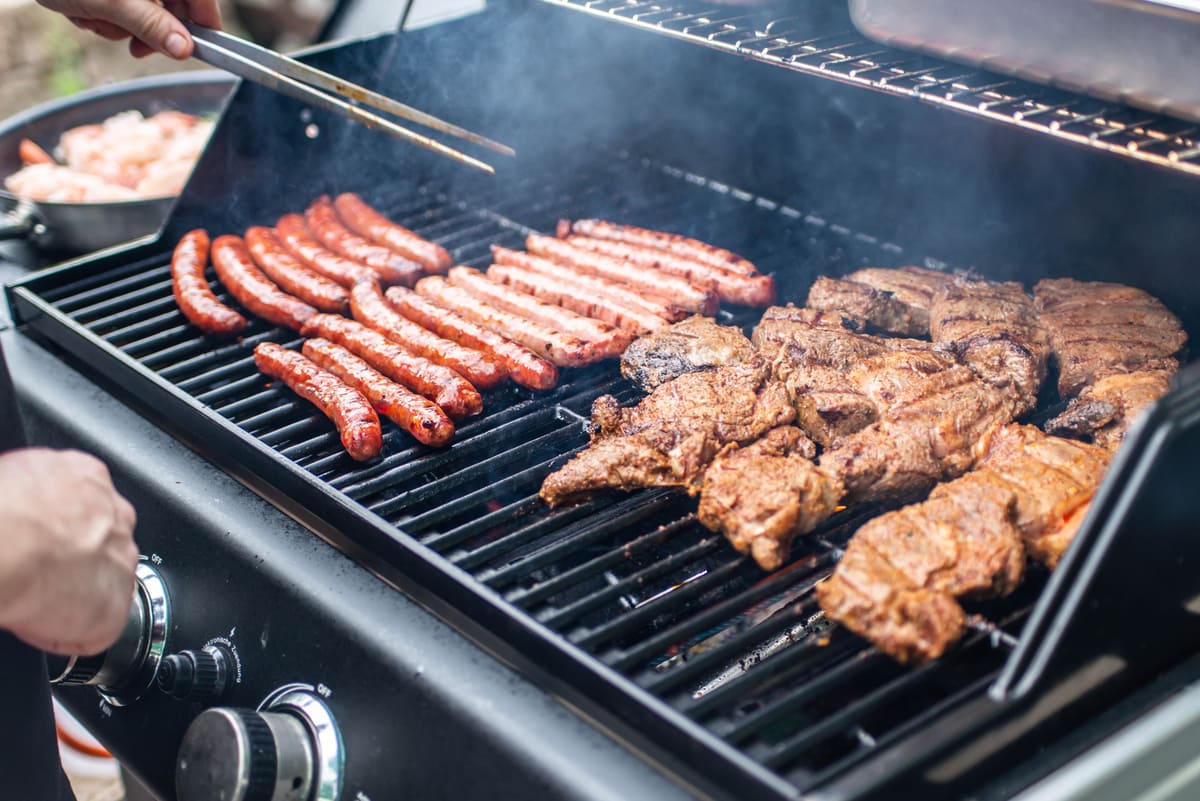 barbecue à gaz