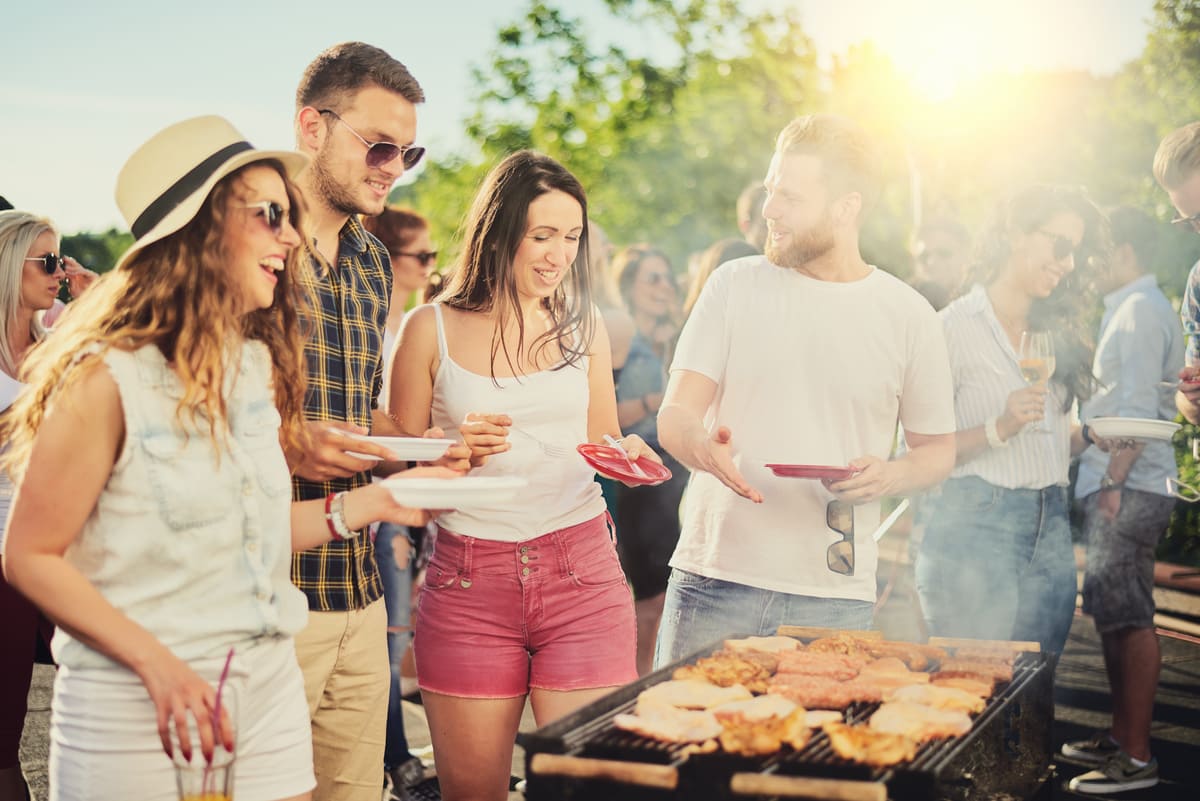 grille à barbecue