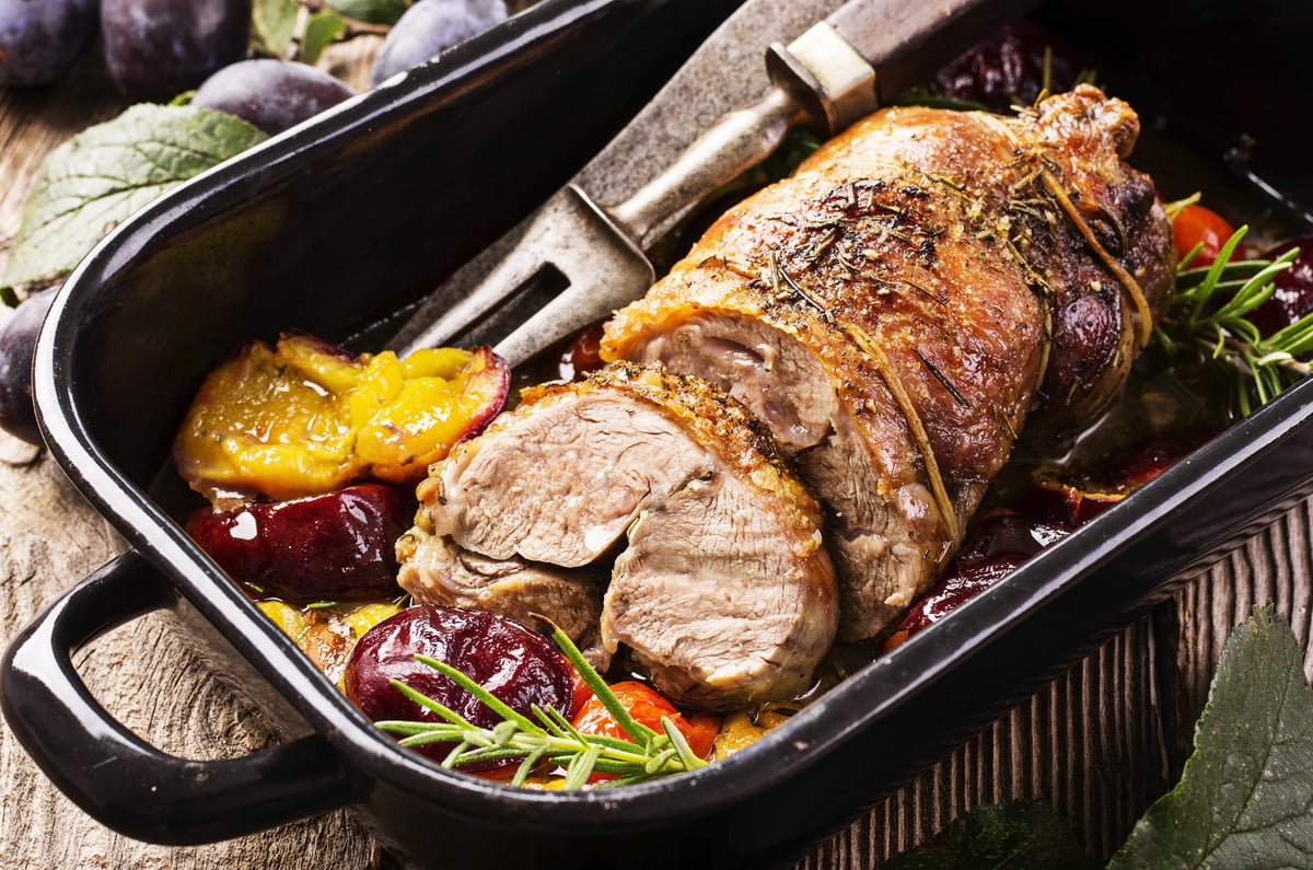 viandes d’agneau au four