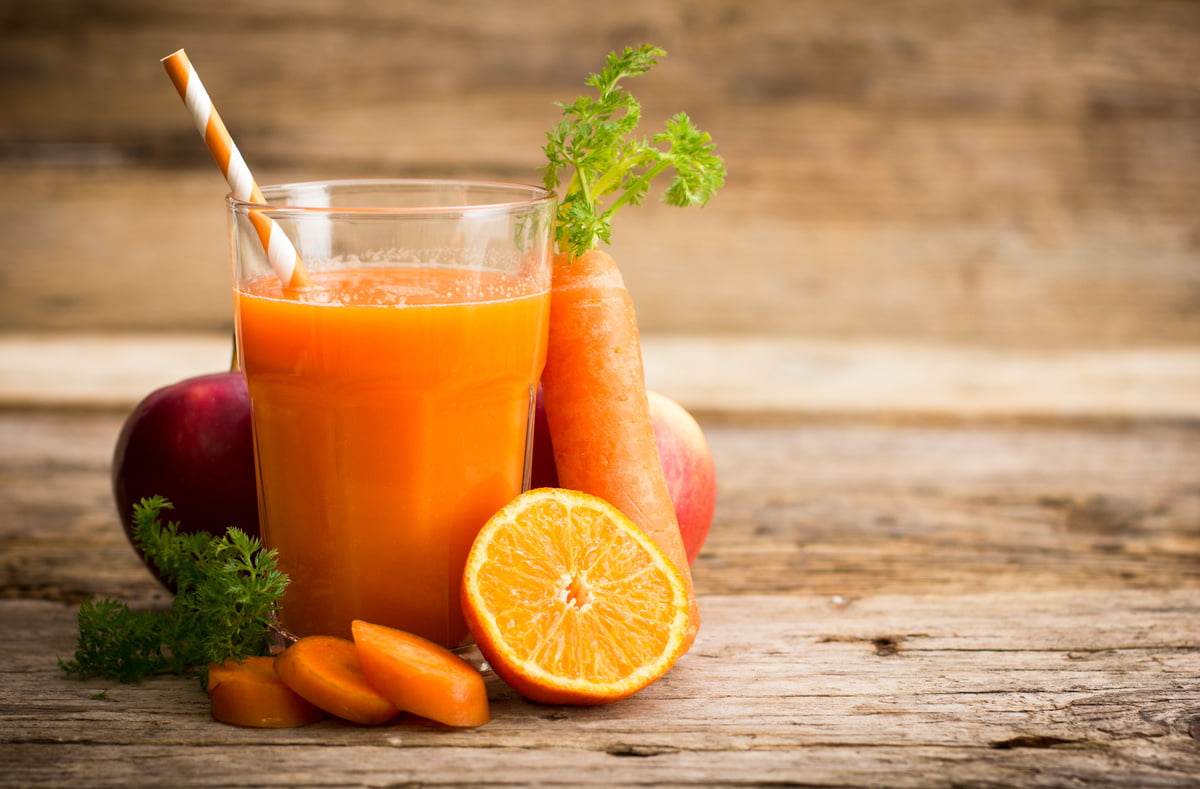 Jus détox orange et carott