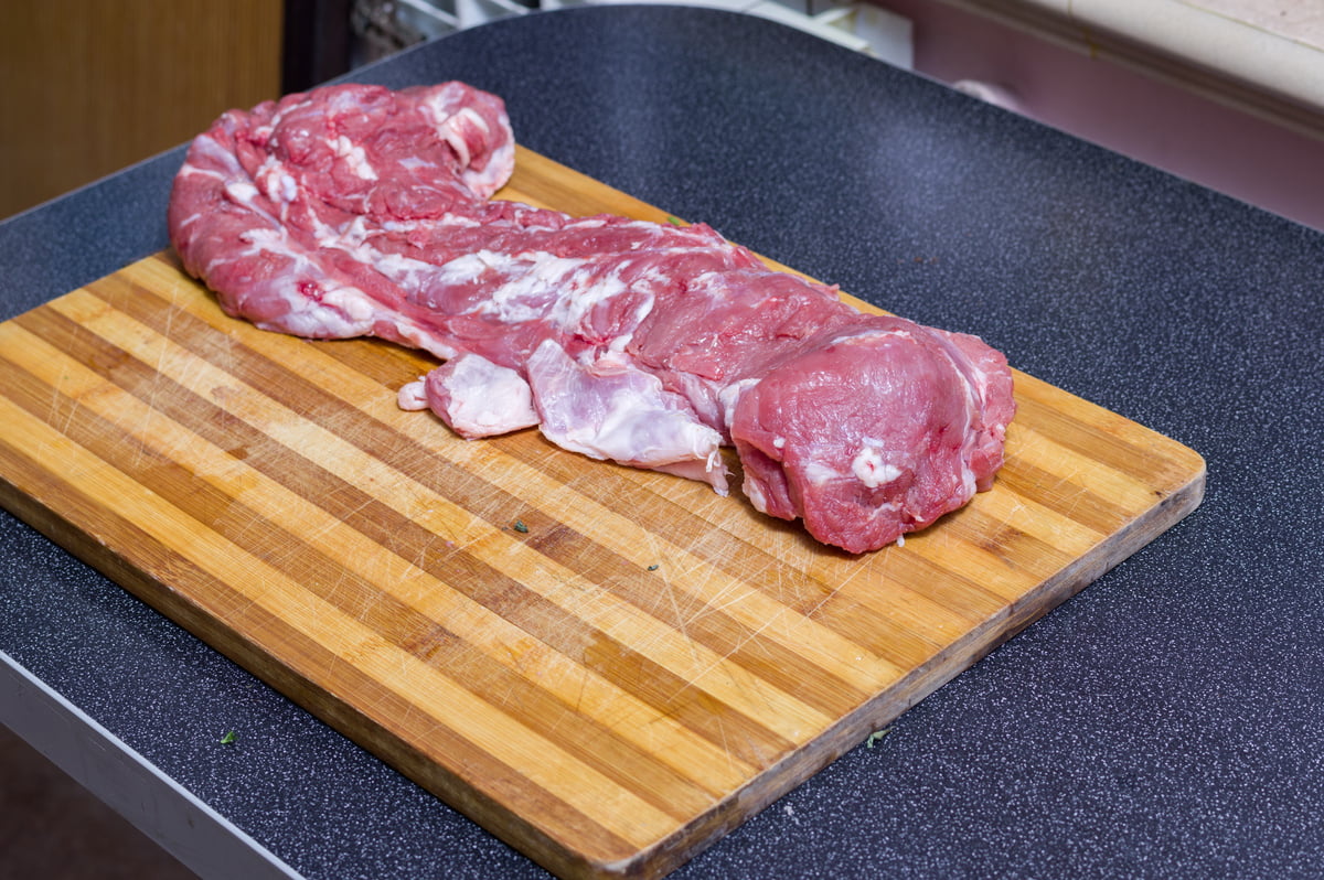 Planche à viande bambou
