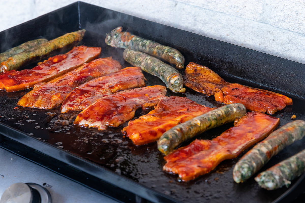 Grillades sur la plancha