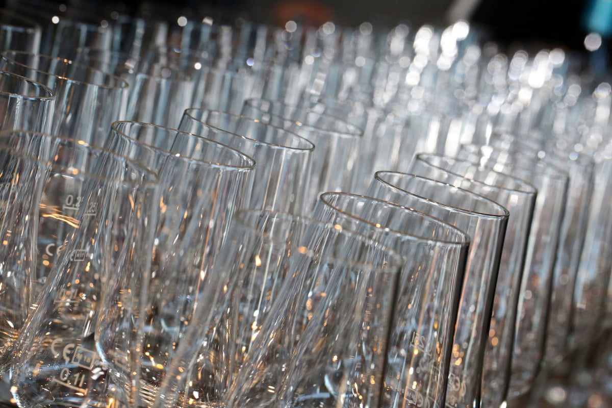 verre bien nettoyer