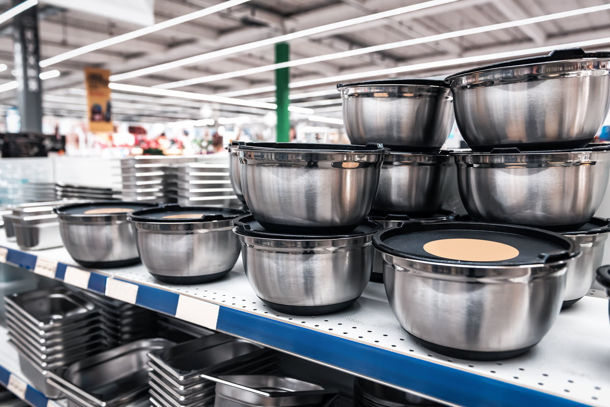 étagère inox cuisine