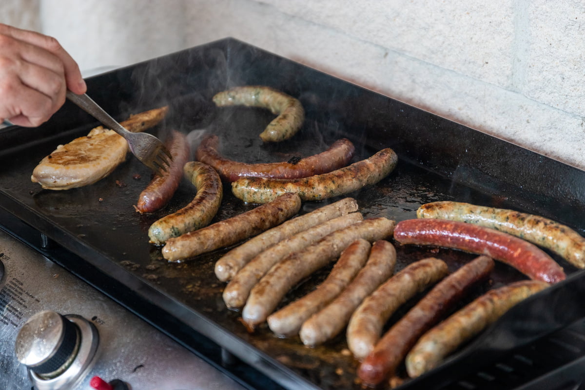plancha à barbecue