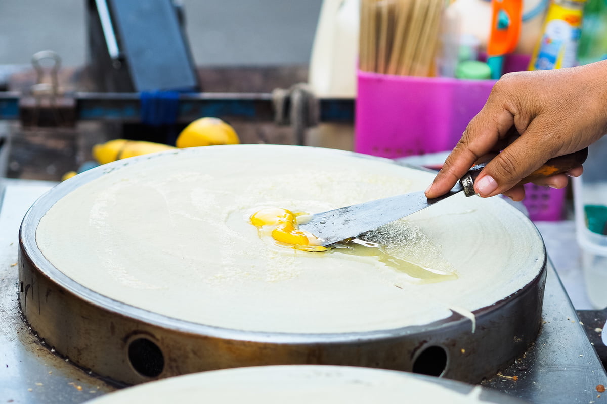 crêpière à gaz