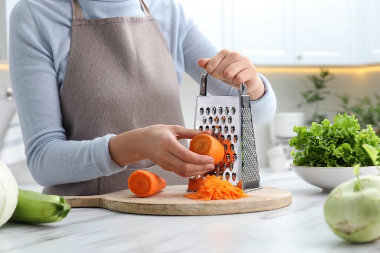 Râpe De Cuisine 2 En 1 Inox - Râpe à Fromage Et Légumes Pliable Multifonction