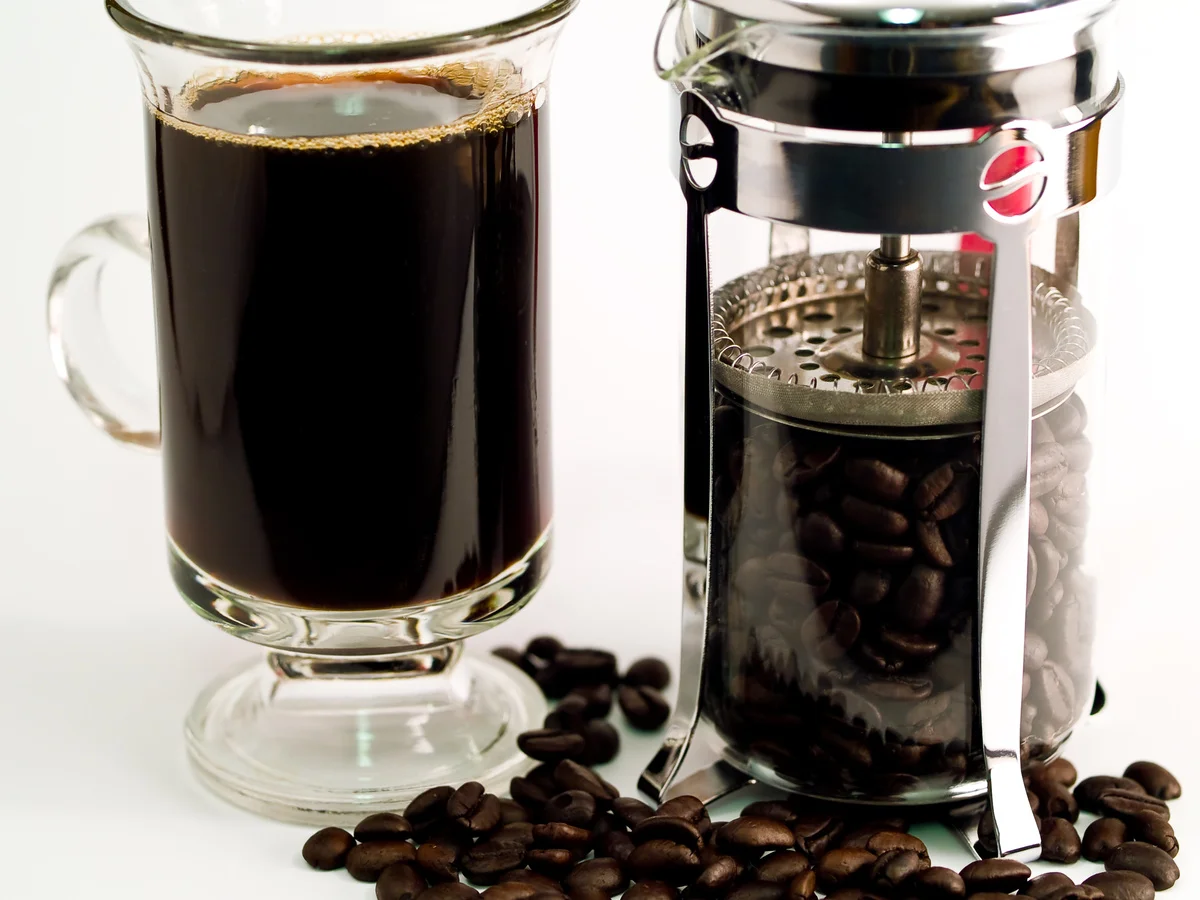 cafetière à piston.