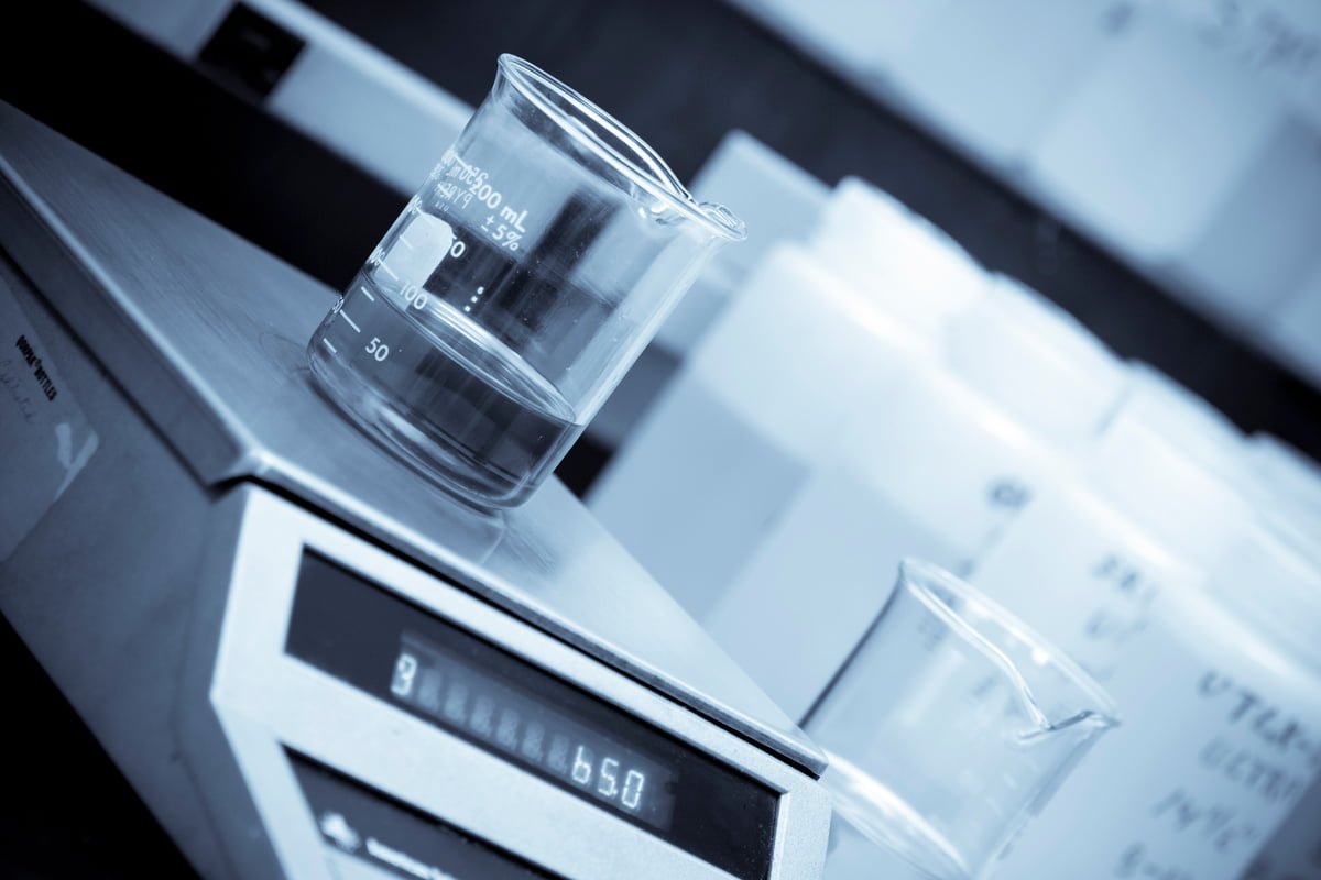 balance laboratoire.