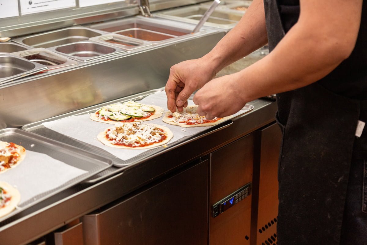 table à pizza professinnel