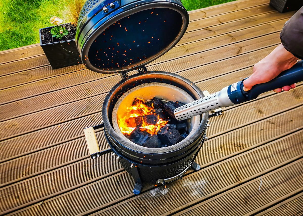 charbon big green egg
