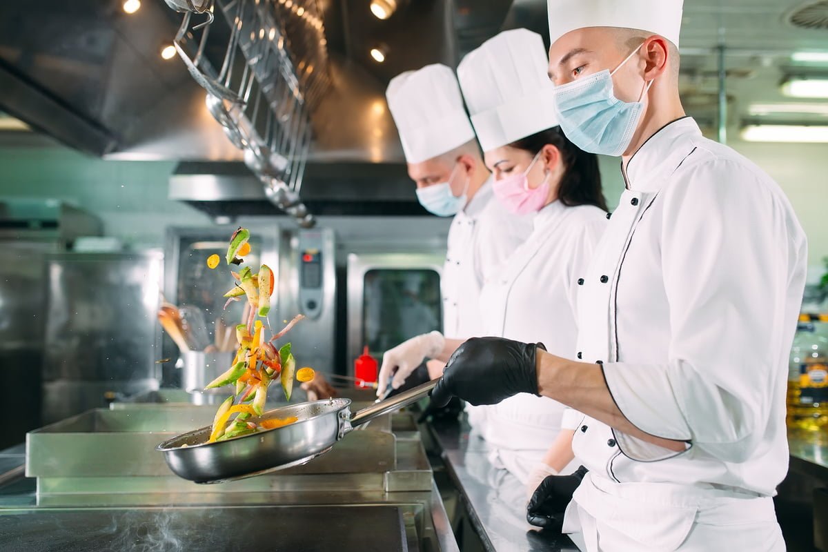 gants en cuisine restaurant