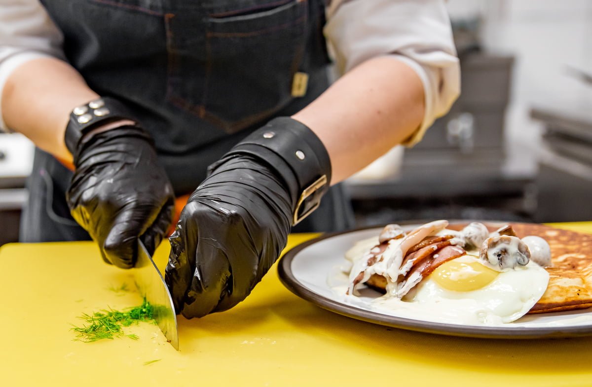 gants en cuisine