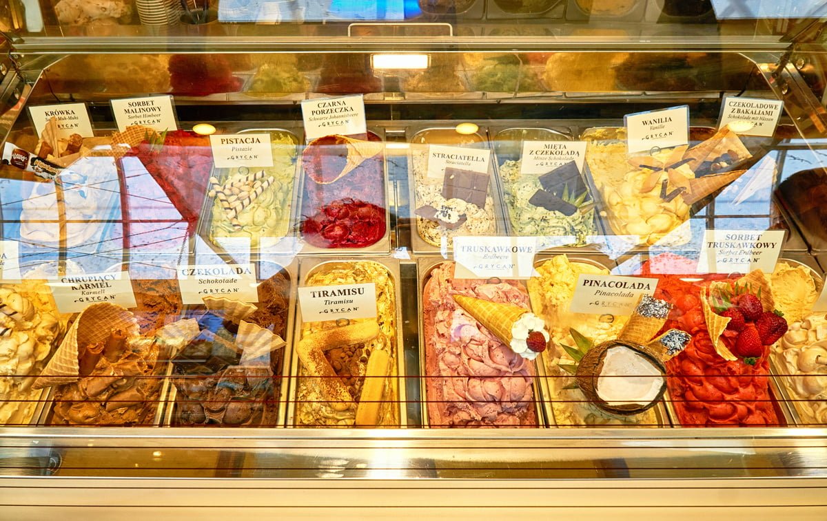 vitrine &agrave; glace pro