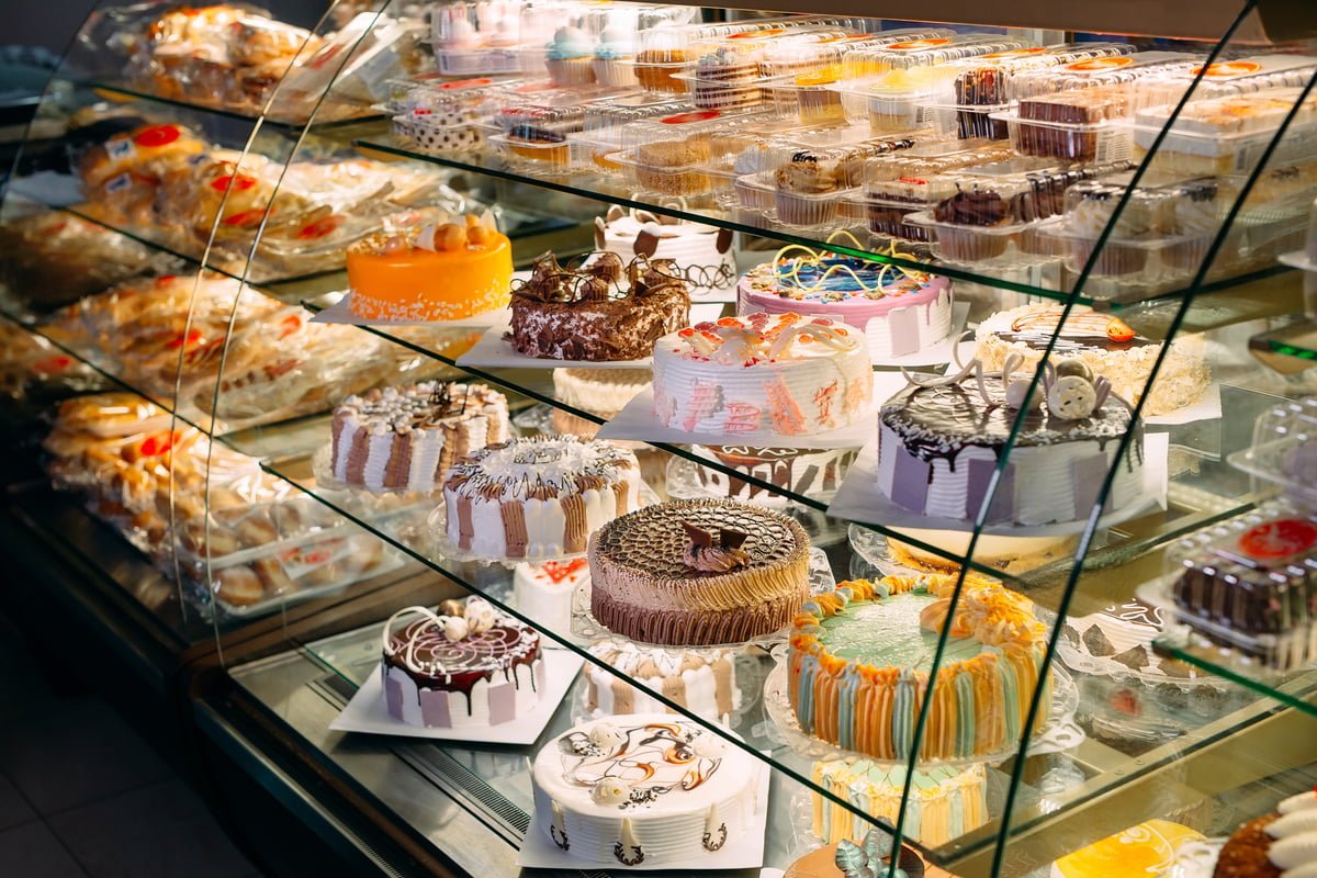 vitrine p&acirc;tisserie