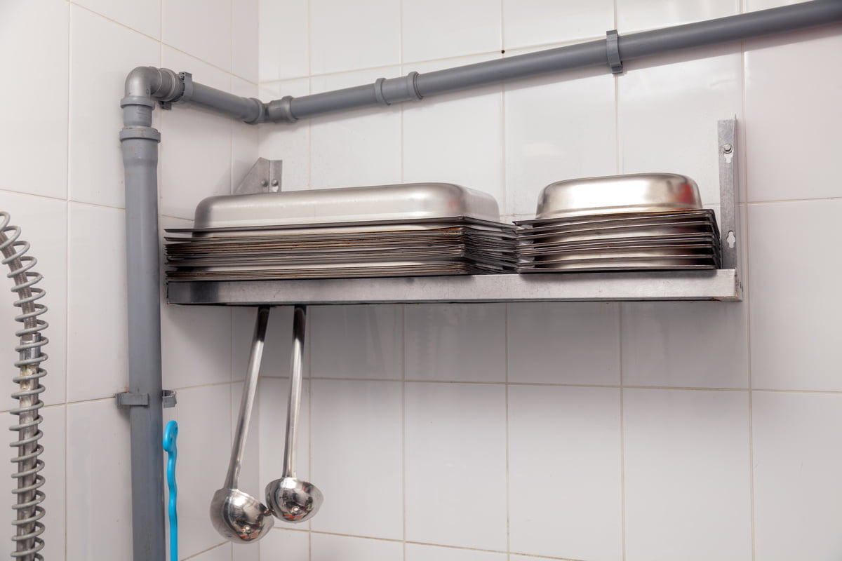 &eacute;tagere pour cuisine pro