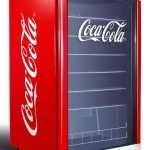 Armoire vitrée positive à boissons Coca-Cola®, 115L - HIGHCUBE HIGHCUBE - Coolsteel
