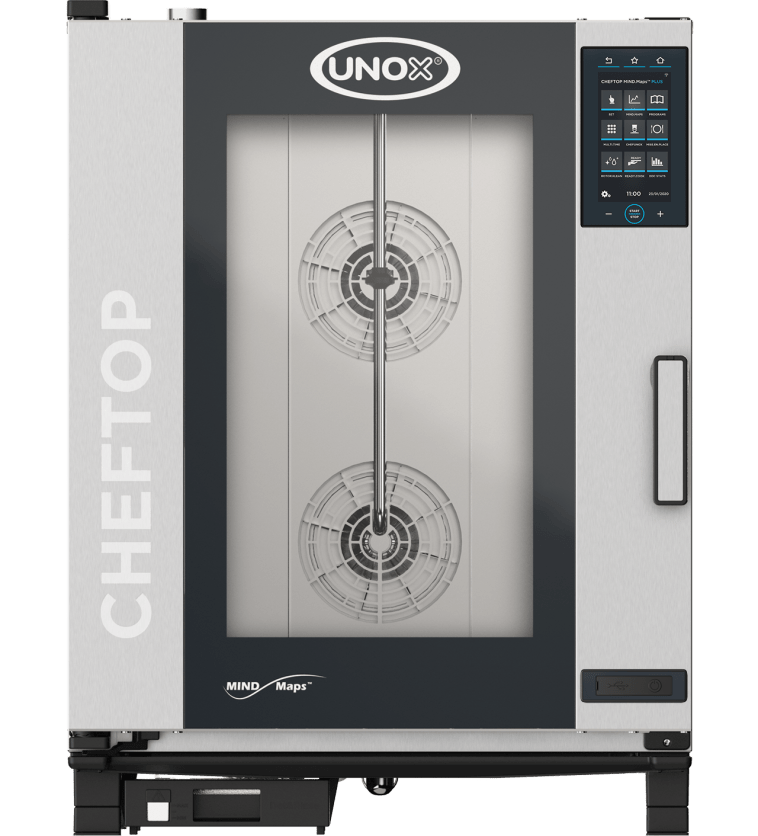 Four mixte - Cheftop Mind.Maps™ Plus, électrique - 10 GN 1/1 - Unox - XEVC-1011-EPRM XEVC-1011-EPRM - Unox