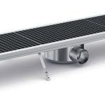 Caniveau de Sol Professionnel 1368 - Sortie Horizontale - Combisteel - 7075.0115 7075.0115 - Combisteel