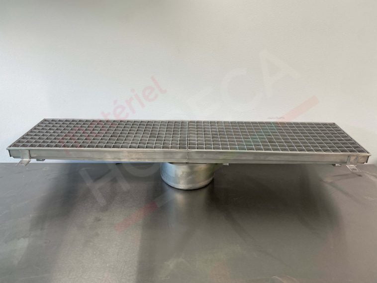 Caniveau de Sol pour Cuisine Professionnelle 927 - Sortie Horizontale - Combisteel - 7075.0105 7075.0105 - Combisteel