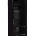 Frigo vitrine à boissons refrigérée avec porte vitrée 390L Noir KBC 390 B - Kleo