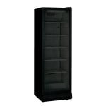 Frigo vitré à Boissons 380L Full Black + Eclairage LED T401-FB - Iceshop