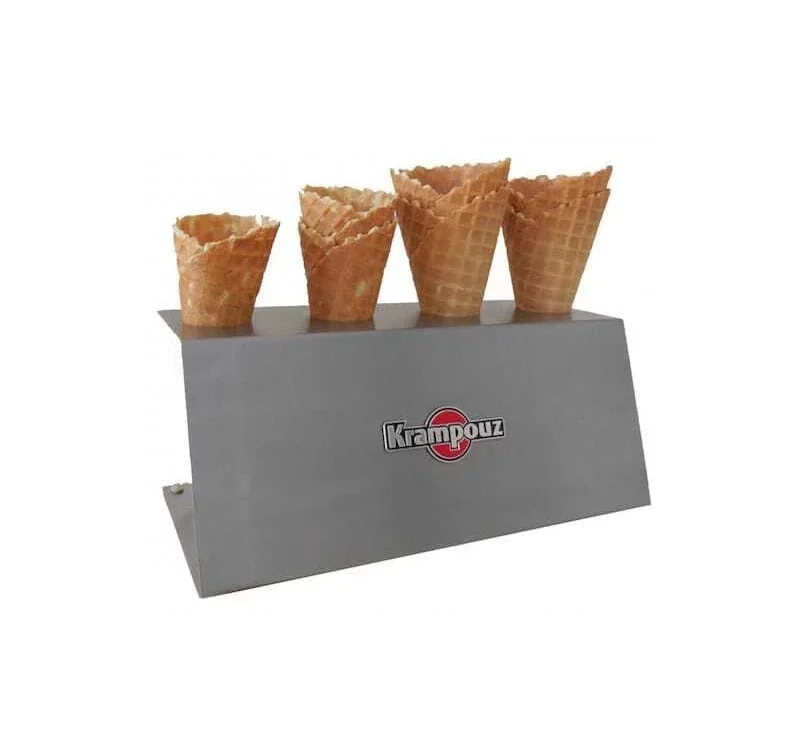 Porte-cornets à glace Krampouz APC1 – L’accessoire indispensable pour un service de glaces professionnel