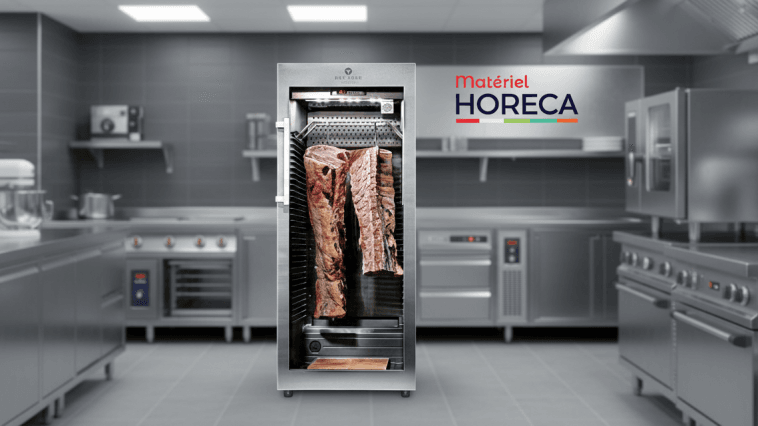 Armoire de maturation Dry Ager DX1000PS dans une cuisine professionnelle haut de gamme