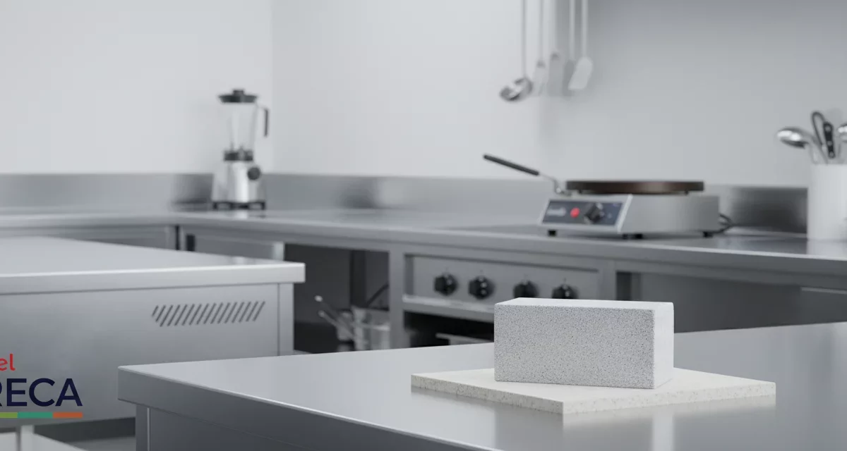 Pierre abrasive Krampouz : nettoyez 95 % plus efficacement votre crêpière