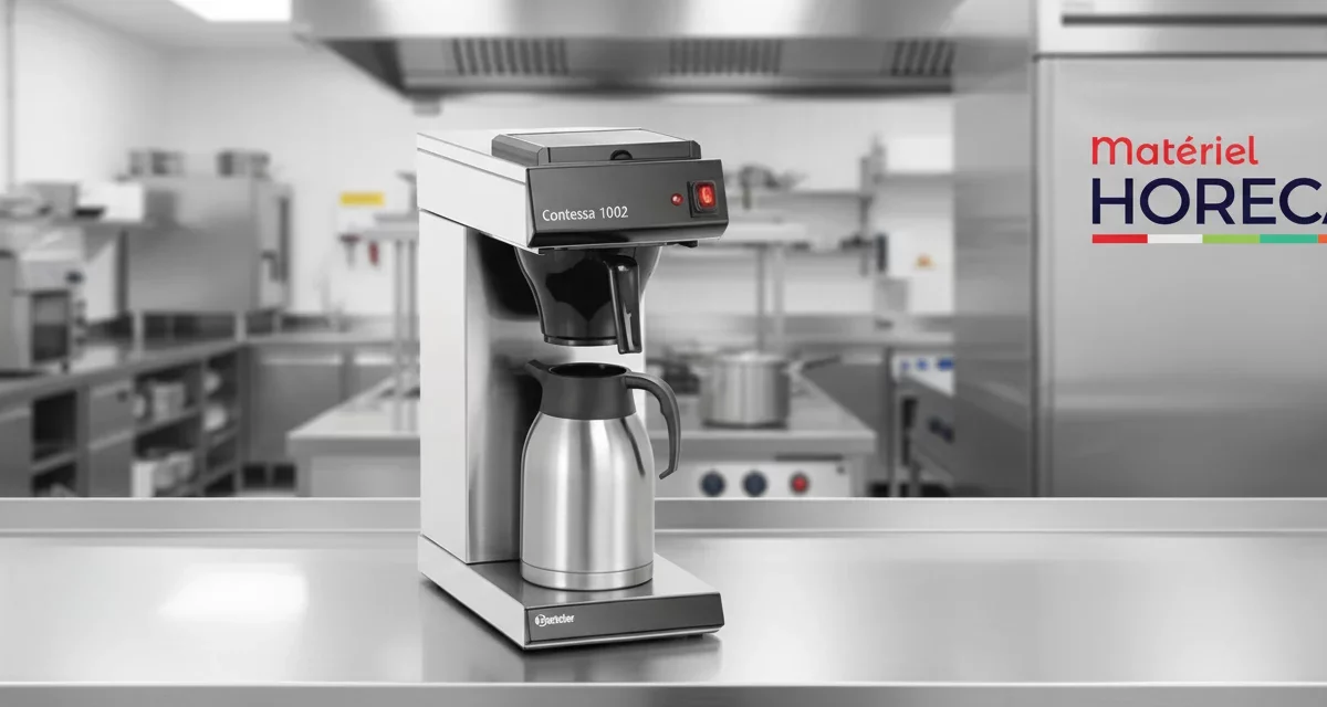 Contessa 1002 Bartscher : 2L de café pro en 8 min, robuste et simple