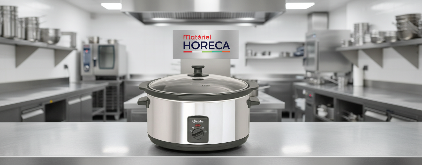 Chauffe-mets 6,5 L Bartscher A100265 cuisine professionnelle inox