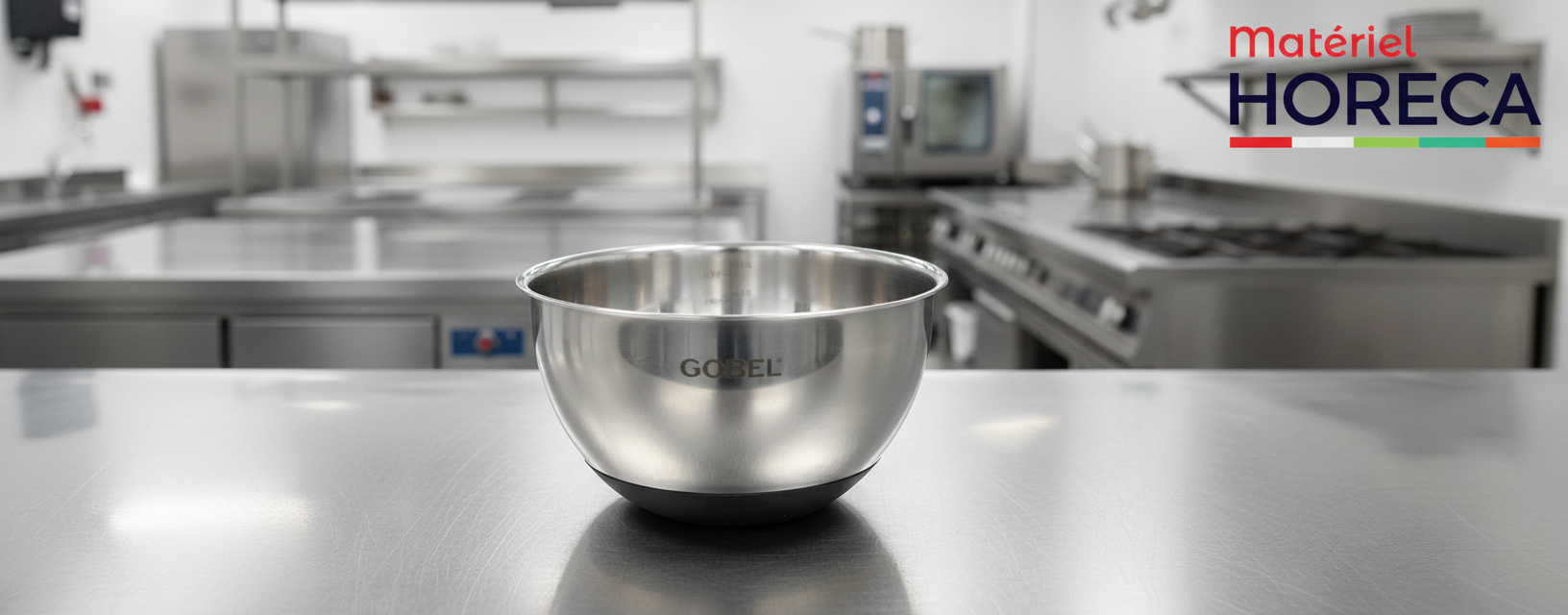 cul de poule fond silicone 24 cm gobel louis tellier inox professionnel antid&eacute;rapant