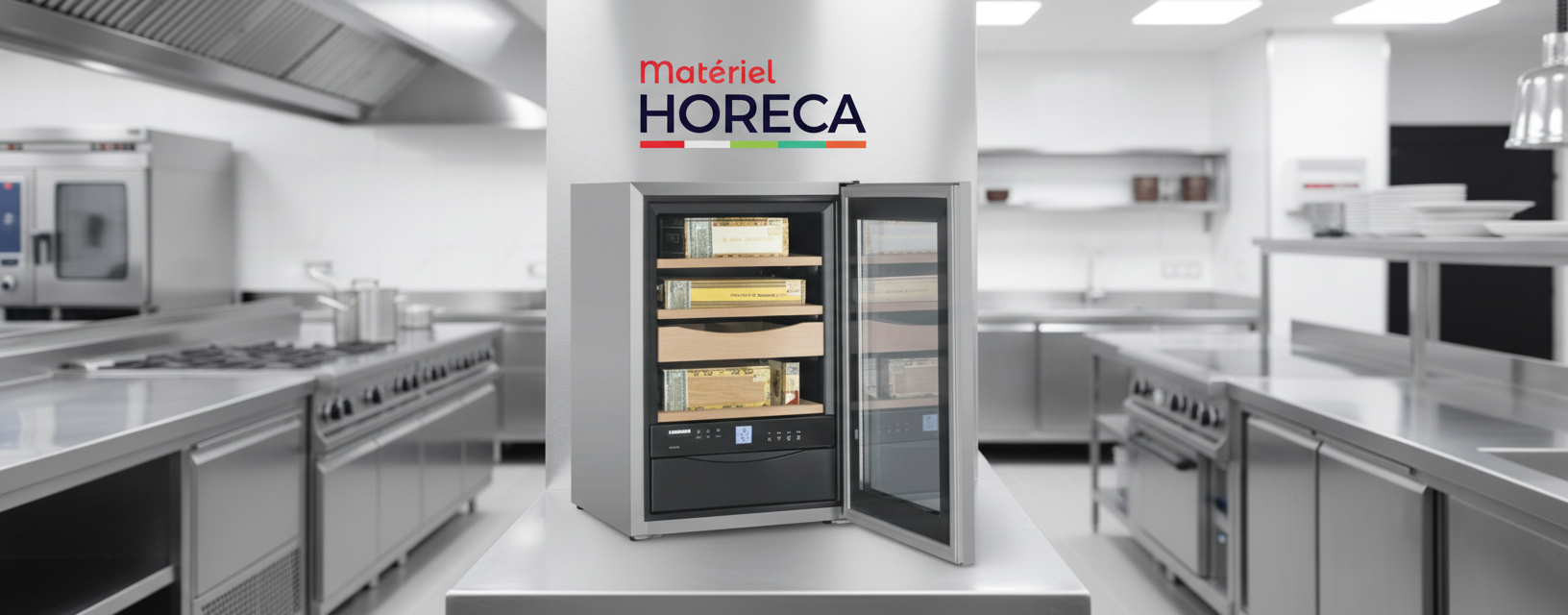 Humidor Liebherr ZKes 453-20 porte en verre isolant, hygrom&eacute;trie r&eacute;glable, 39L, HORECA