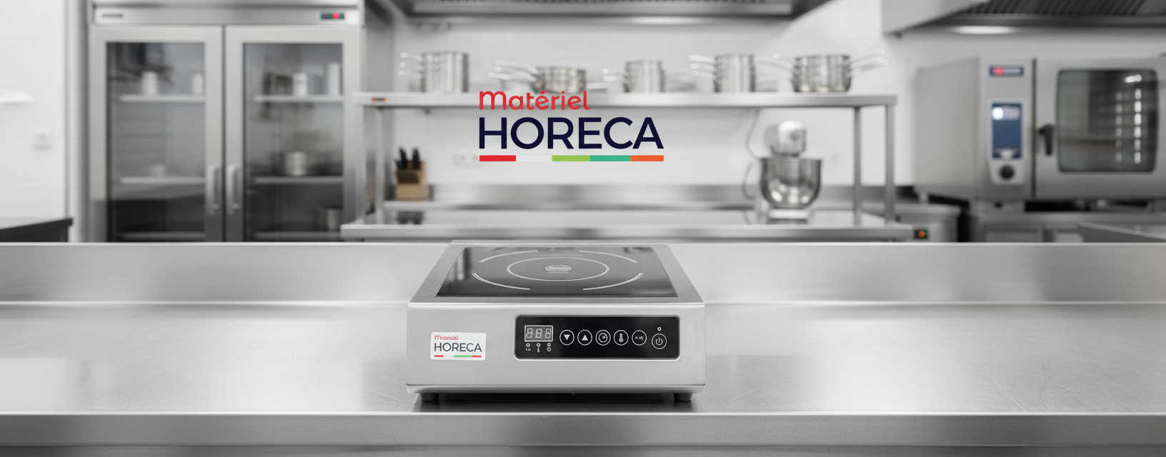 Plaque induction 3000W Materiel Horeca GD-300C cuisine professionnelle